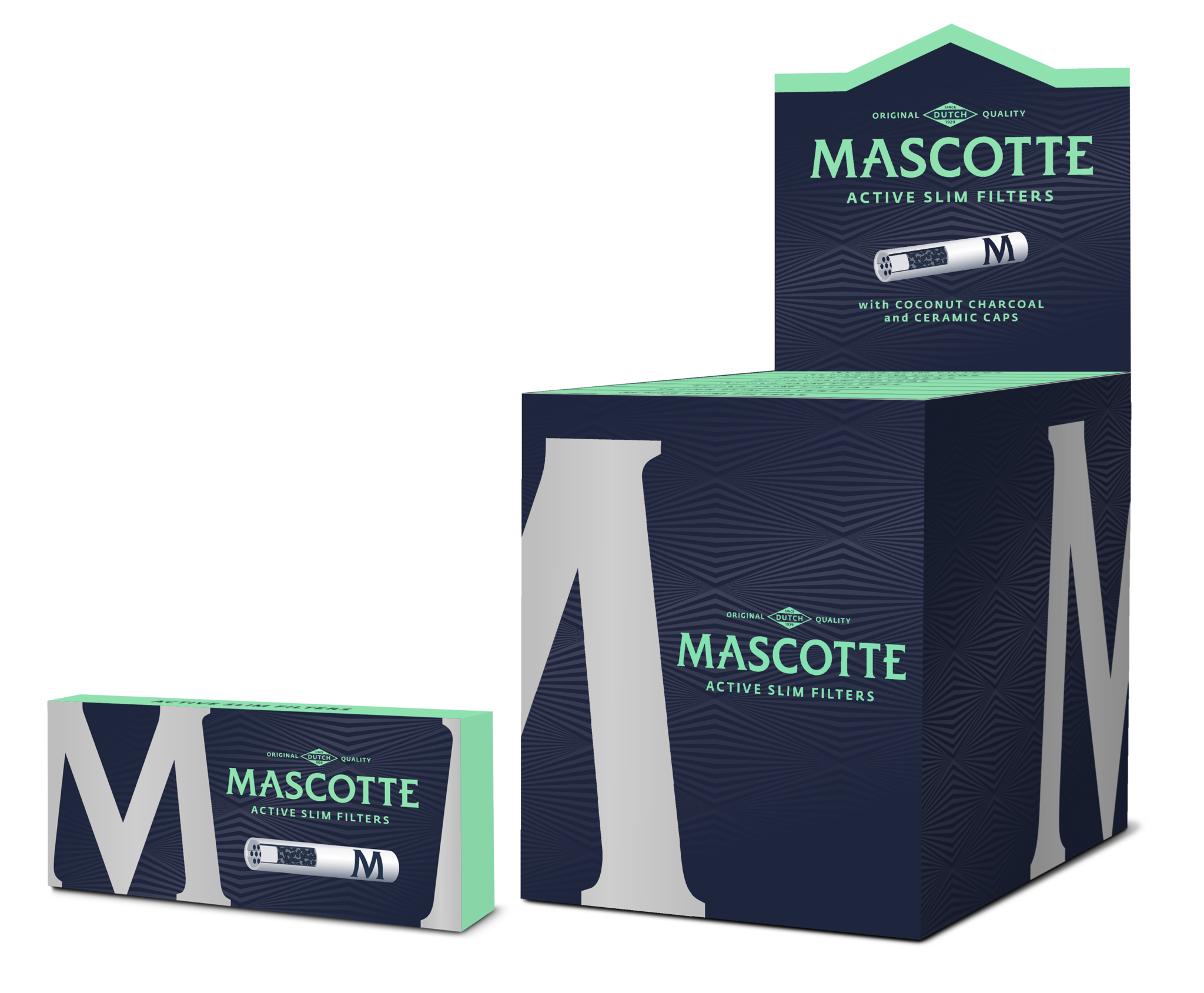 Mascotte Mascotte Active Slim Filters 10 stuks/doosje