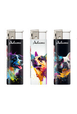 Aansteker painted dog