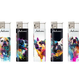 Aansteker painted dog