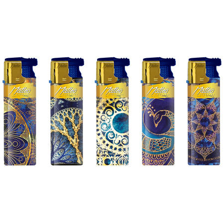 Aansteker patroon blue/gold