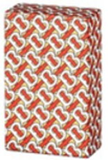 Sigarettendoosje 20 stuks push Luxury Rood-wit