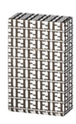Sigarettendoosje 20 stuks push Luxury zwart-wit