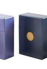 Sigarettendoosje 30 stuks push zwart