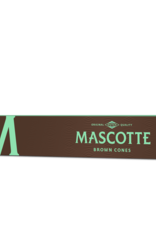 Mascotte Brown Cones with Tip (3-Pack)