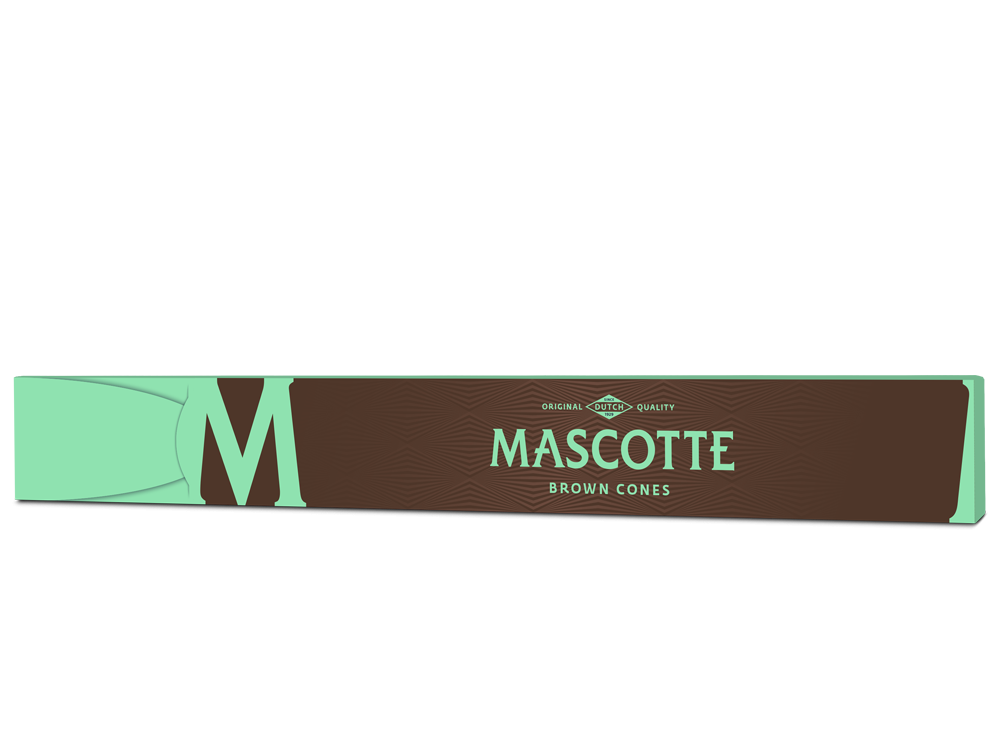 Mascotte Brown Cones with Tip (3-Pack)