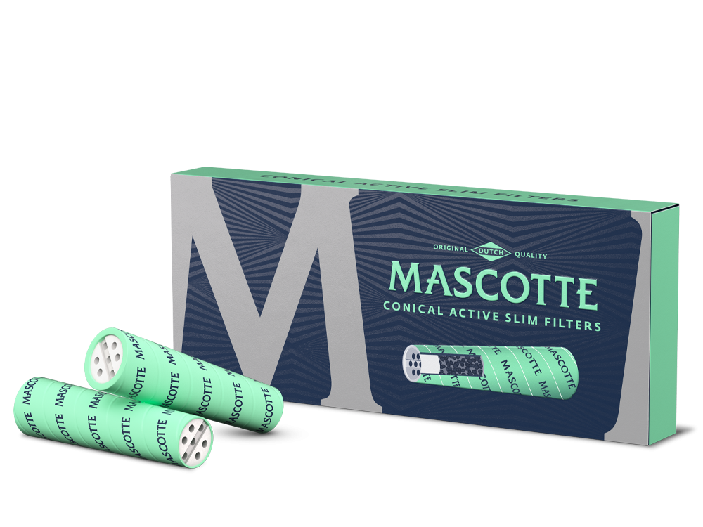 Mascotte Conical Active Slim Filters 10