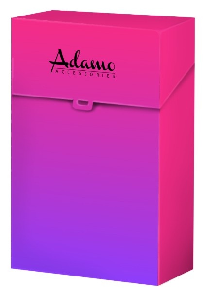 Sigarettendoosje 20 stuks push colorful versie 3