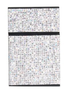 Sigarettendoosje 20 stuks glitter zilver