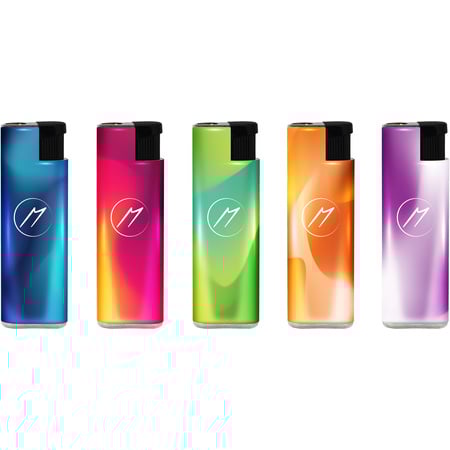 Matteo Turbo Gradient Waves Metal Case -