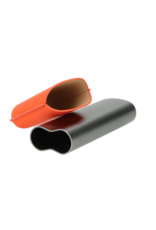 Sigarenkoker zilver-oranje 16-19 cm ring 60