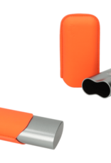 Sigarenkoker zilver-oranje 16-19 cm ring 60