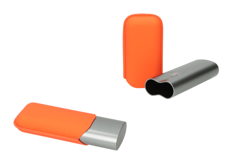 Sigarenkoker zilver-oranje 16-19 cm ring 60