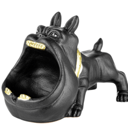 Asbak in de vorm van een hond