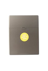 Sigarettendoosje 45 stuks push metallic goud-