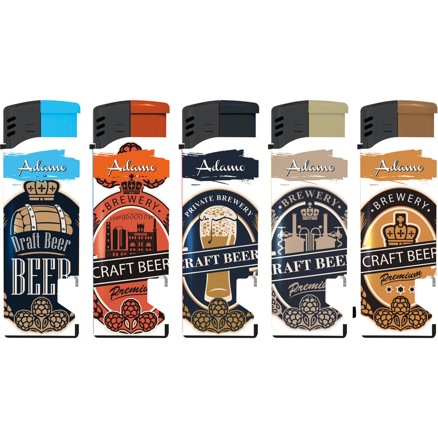 Aansteker met bieropener-biermodel