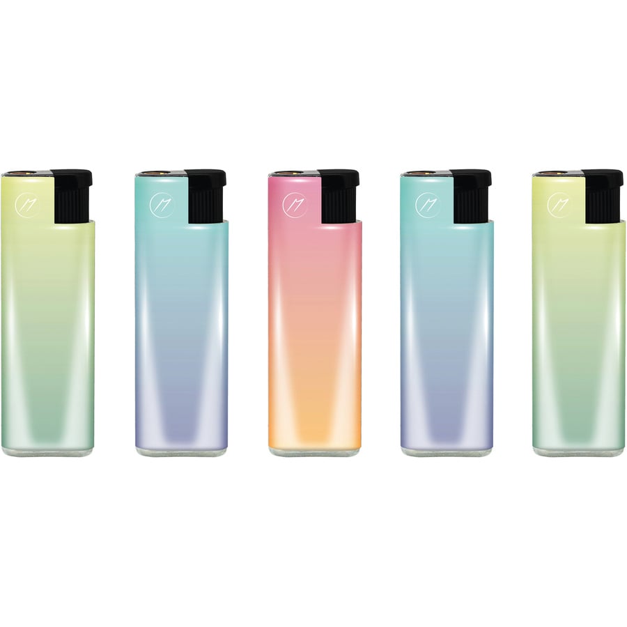 Matteo Metal Case Turbo Pastel 5X Aanstekers