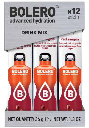  Bolero STICKS - Red Sangria (12x3g) 