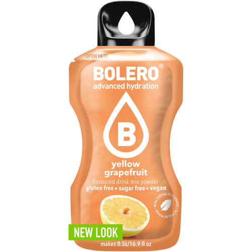  Bolero® STICKS - Yellow Grapefruit (12 x 3g) 