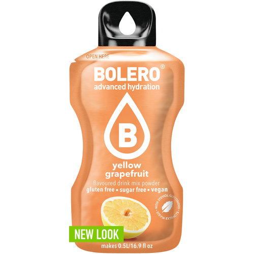  Bolero STICKS - Yellow Grapefruit (12 x 3g) 