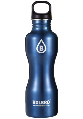  Bolero® Metallique Bleu Acier inoxydable 750ml 