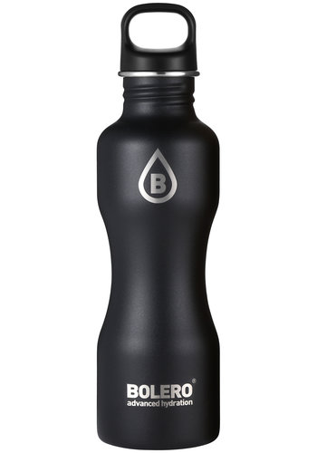  Bolero Bottles Mate Negro Acero inoxidable 750ml 