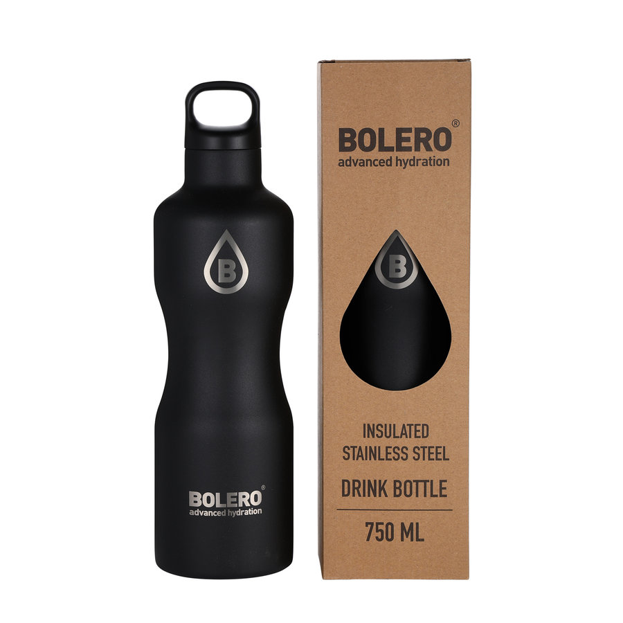 Insulated Black Stainless steel 750ml