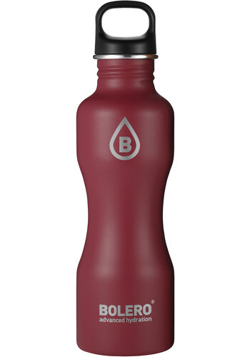  Opaco Rosso Acciaio inossidabile 750ml 