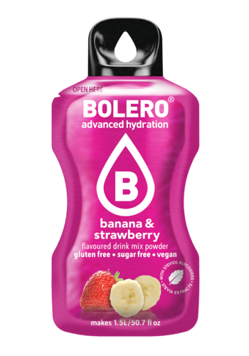  Bolero Banaan & Aardbei | 9g | 1,5L 