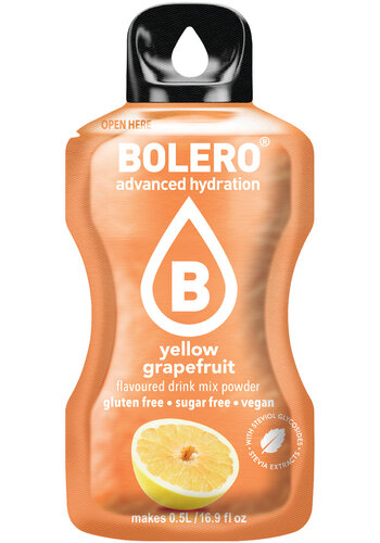  Bolero® STICKS - Yellow Grapefruit (12 x 3g) 