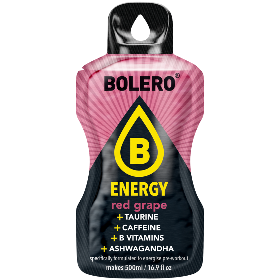 ENERGY Red Grape 500ml (6 x 14g)