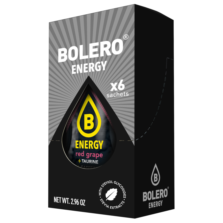 ENERGY Red Grape 500ml (6 x 14g)