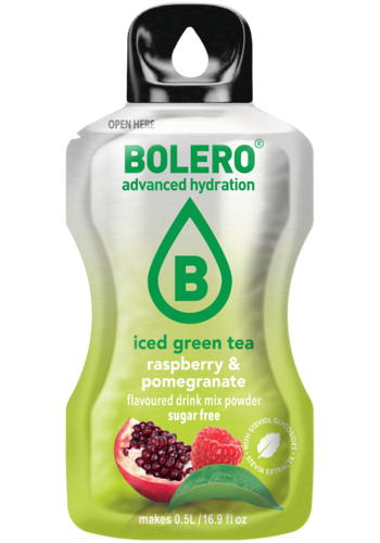  Bolero® STICKS ICED GREEN TEA Raspberry & Pomegranate (12 x 3g) 