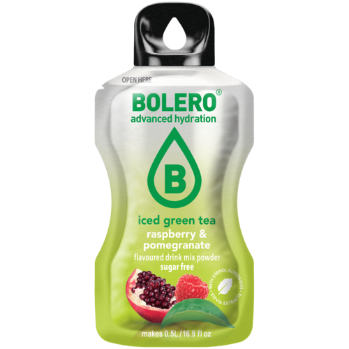  Bolero® STICKS ICED GREEN TEA Raspberry & Pomegranate (12 x 3g) 