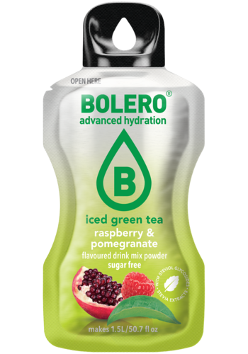  Bolero® ICED GREEN TEA Raspberry & Pomegranate | 8g | 1,5L 