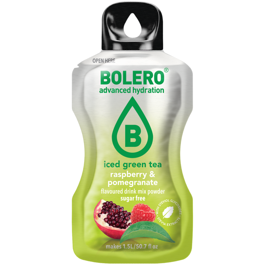 ICED GREEN TEA Raspberry & Pomegranate | 8g | 1,5L