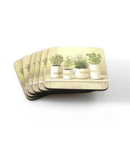 Coasters - Set of 6 pieces