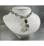 Bijou Gio Design™ Brown Crystal Necklace