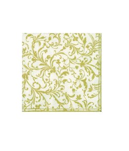 Napkins Damask Gold