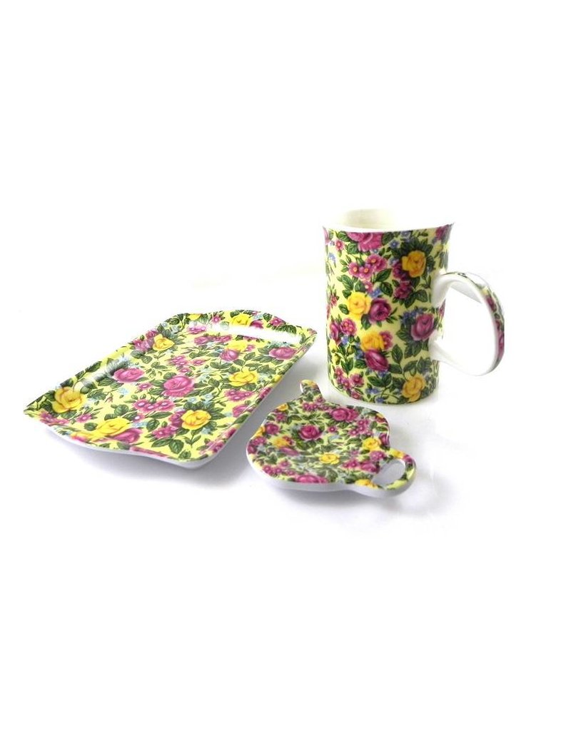 3-delige New Bone China Beker Theeset