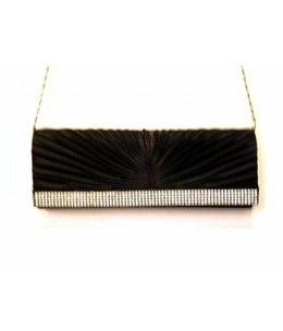 Black Evening Bag Strass