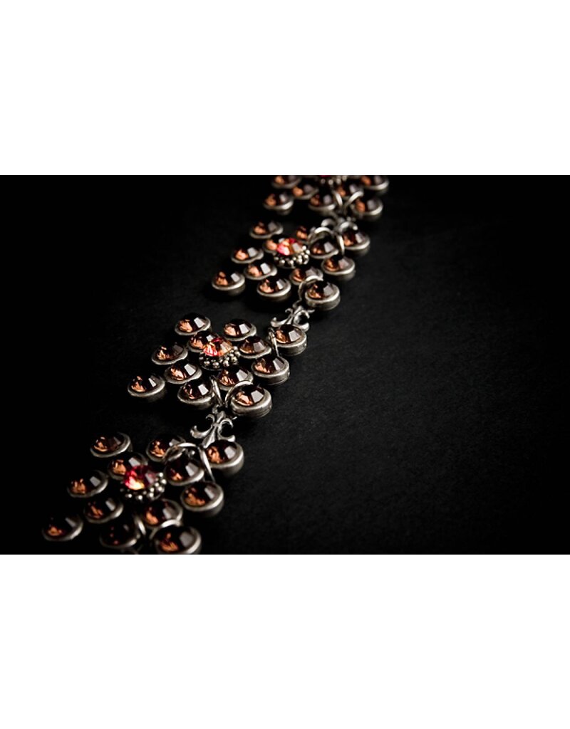Bijou Gio Design™ HW0708 C16 Brown Square Necklace
