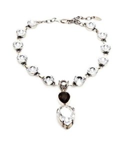 Bijou Gio Design™ Necklace Brown Crystal