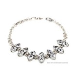 Bijou Gio Design™ Collier Dubbel Kristallen Hartjes Bijou Gio Design™ Collier Dubbel Kristallen Hartjes