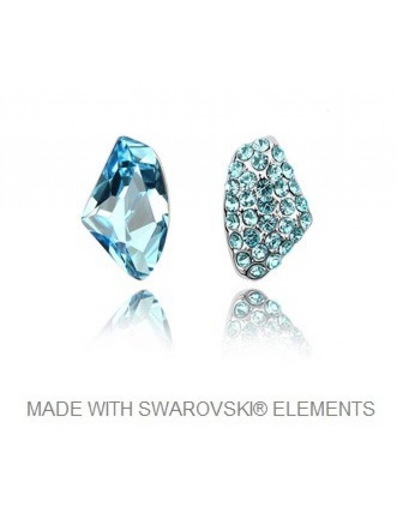Oorknoppen met Swarovski Elements
