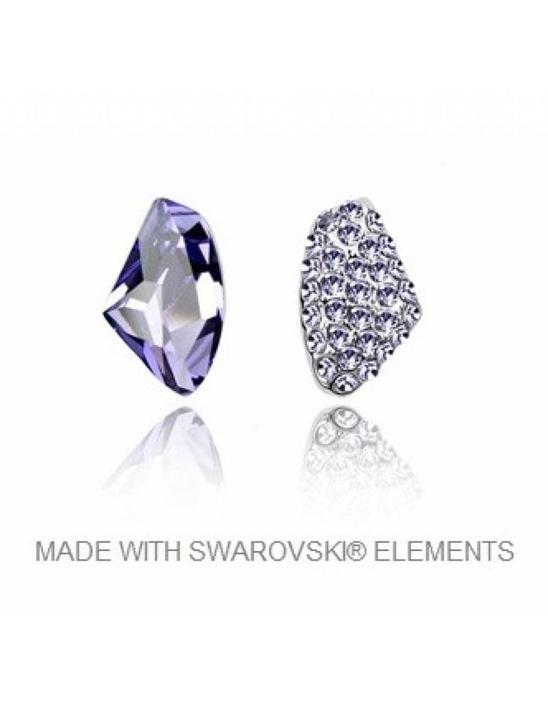 Oorknoppen met Swarovski Elements