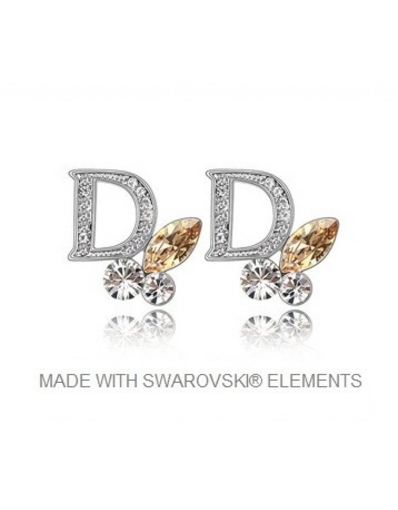 Oorknoppen DOR met Swarovski Elements