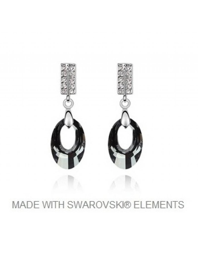 Earrings with Swarovski Elements