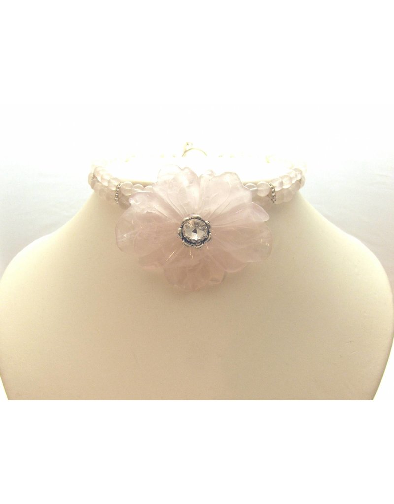 Bijou Gio Design™ Necklace Rose Quartz