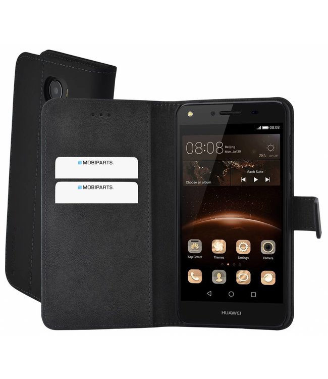 Mobiparts Mobiparts Premium Wallet Case Huawei Y5 II / Y6 II Compact Black