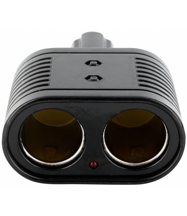 Mobiparts Mobiparts Premium Dual Socket (8A) Car Charger Black